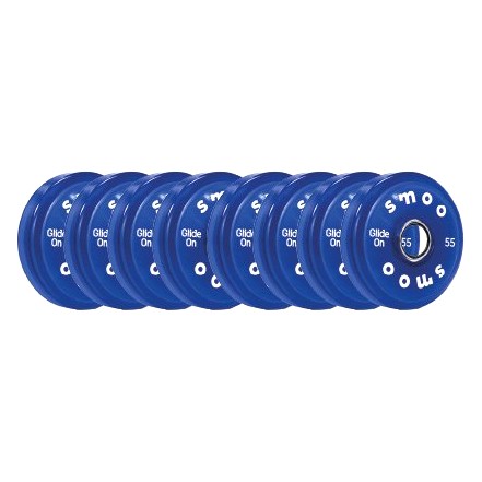 Blue wheels set